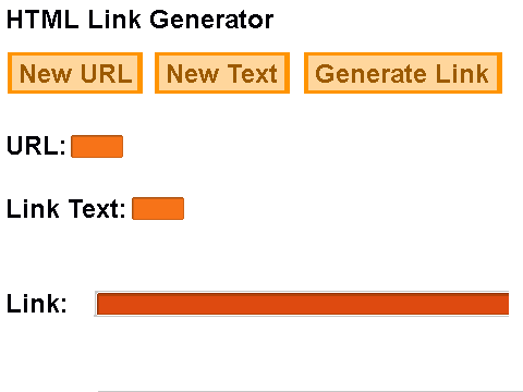 HTML Link Generator