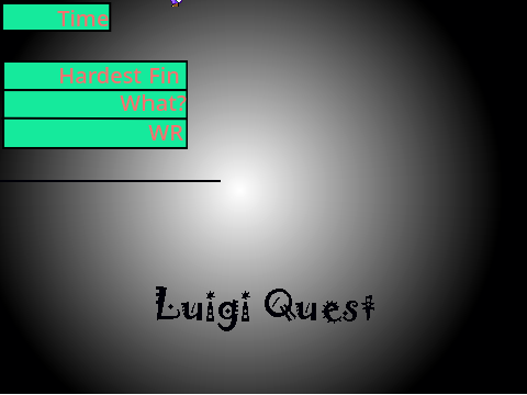 LUIGI QUEST Speedrun