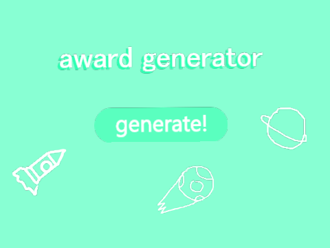 Award Generator