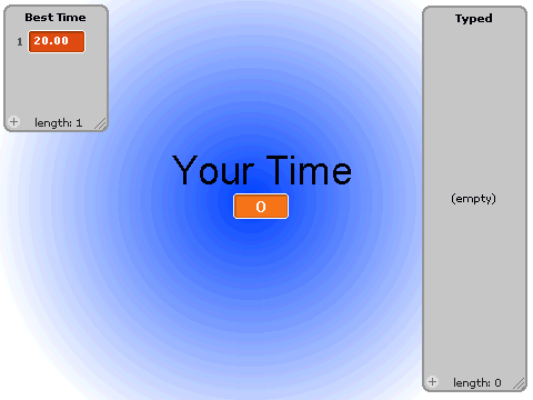 How fast can you type?