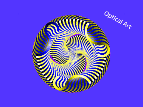 Optical Art - Mouse interactive