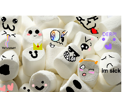Marshmallows!! (Add your self~) remix remix remix remix remix remix remix remix remix