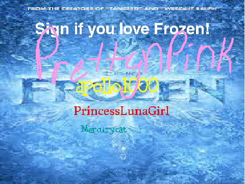 Sign If You Love Frozen! remix remix remix