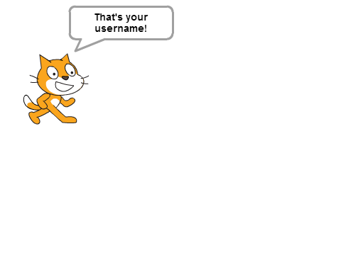 I know your username!
