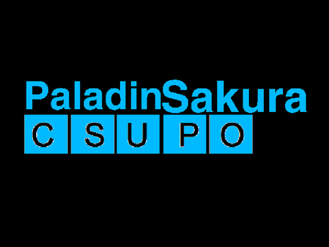 NEW PaladinSakura Robot Logo Blue