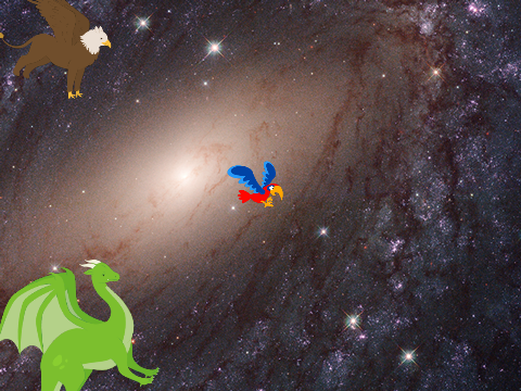 outer space food chain