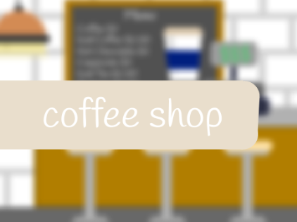 Coffee Shop | Game & Art (Mobile Friendly :)