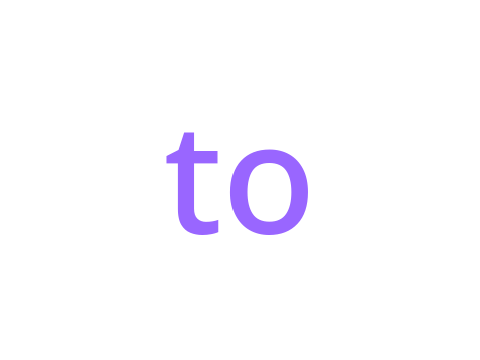 to