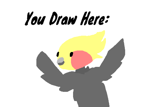 Cockatiel Art Contest Entry