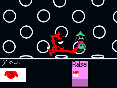 Add yourself as a RPG boss! (Ralsei Add-on)