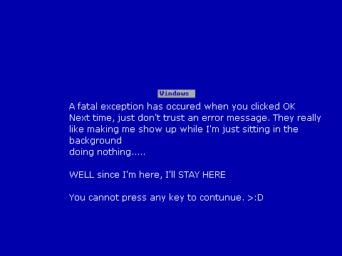 Blue Screen of Death FUNNY Photos
