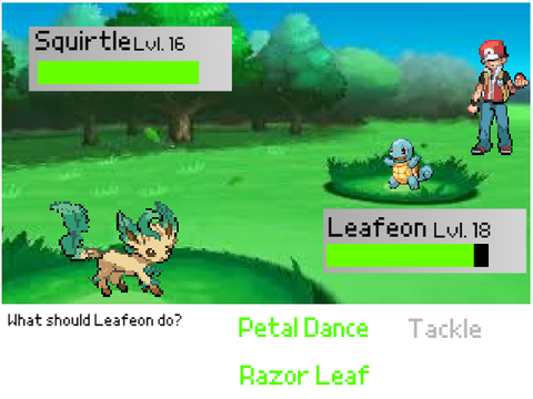 RPG Pokemon Battle PR 