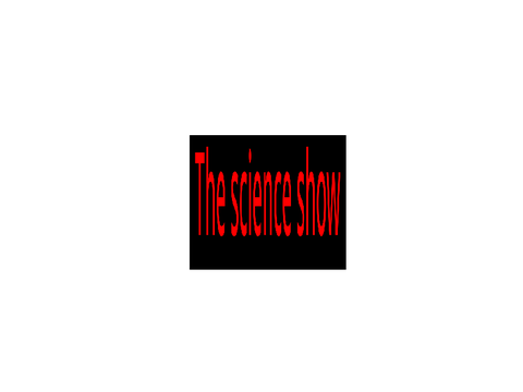 A science show app