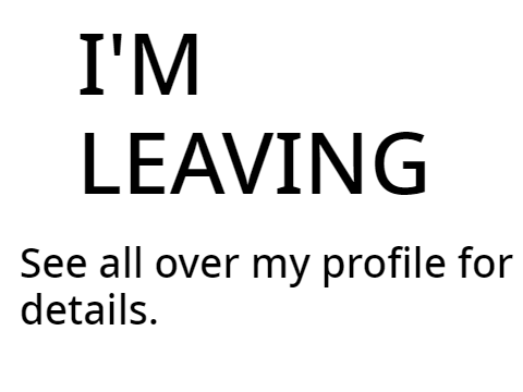 goodbye