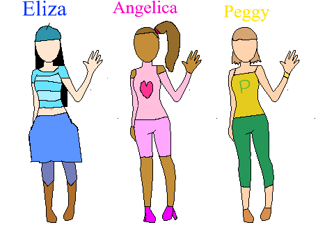 The Schuyler Sisters reimagined as modern girls