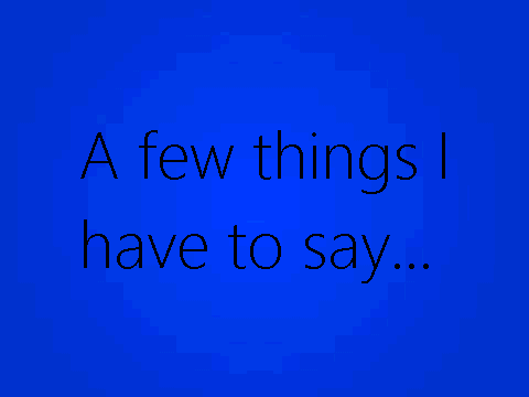 Announcements 10-16-12