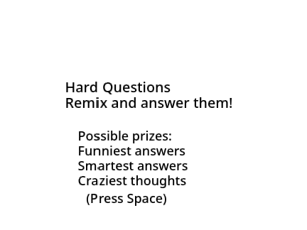 Questions I dare you to answer Twuty