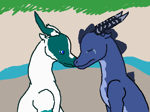 Dragon drawing practice
