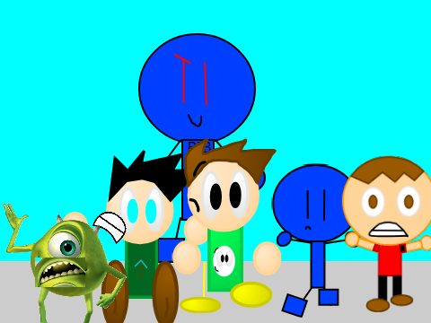 Add yourself running from blueguyisback in 3D! remix remix remix remix