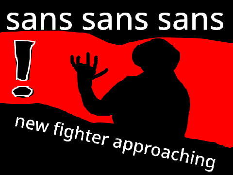 sans ultimate fight