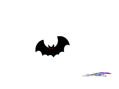POLAR BEAR TURNS INTO A BAT