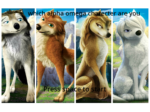 Which Alpha & Omega character are you? remix