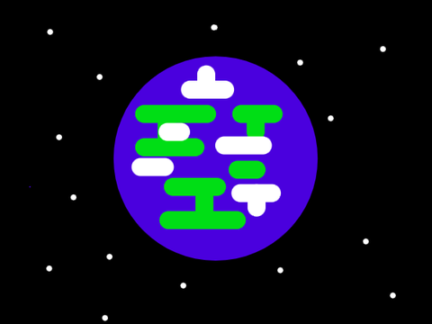 Vector Earth Art