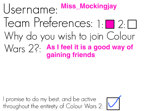 Colour Wars 2 Signups remix