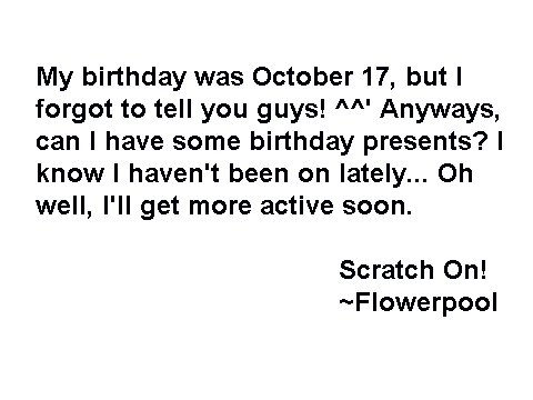 MY BIRTHDAY X3