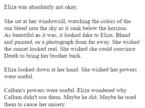 Party || oc backstory (chapter 1 - forest)