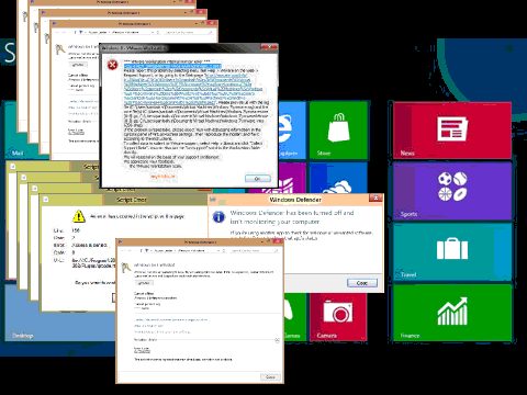 Windows 8 Crazy Error