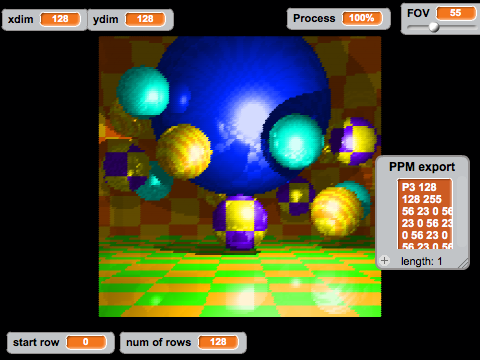 Raytracer with Image Export