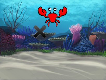 The crab an the button (DON'T PRESS THE BUTTON
