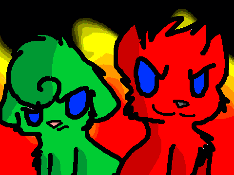 Seek you out CC(I DREW THE BACKROUND!)
