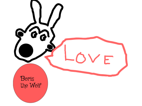 My Boris The Wolf Drawing