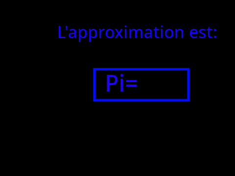 Calcul de pi