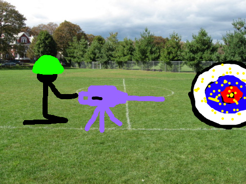 cat machine-gun simulation