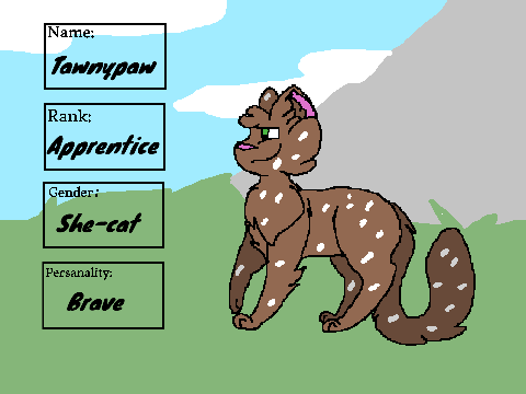 MountainClan: Tawnypaw