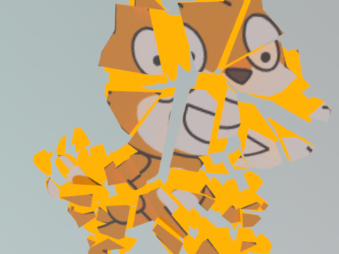 Rainbow Scratch Cat Exploding in Loop  (R.S.C.E.L.)