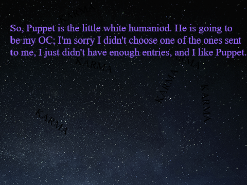 Karma: My new oc