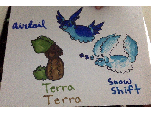 My pacapillars are done!! OwO
