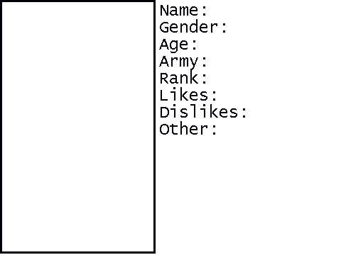 War School RPG Signup Sheet