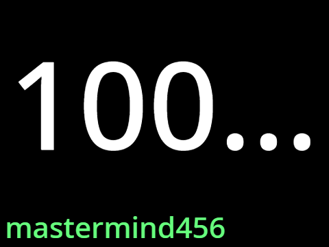 100 followers!
