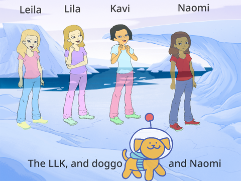 LLK and Doggo and Naomi