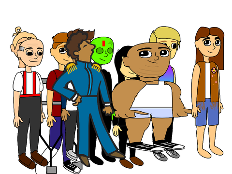 Characters for fuzzy_pizza and braveleaf 
