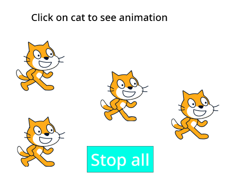 Animated cats