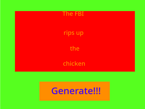 Random Sentence Generator