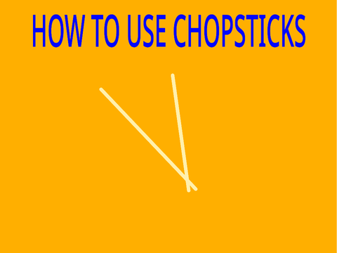 How To Use Chopsticks