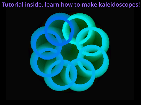 Simple kaleidoscope, with tutorial!