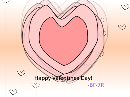 Happy Valentines day!